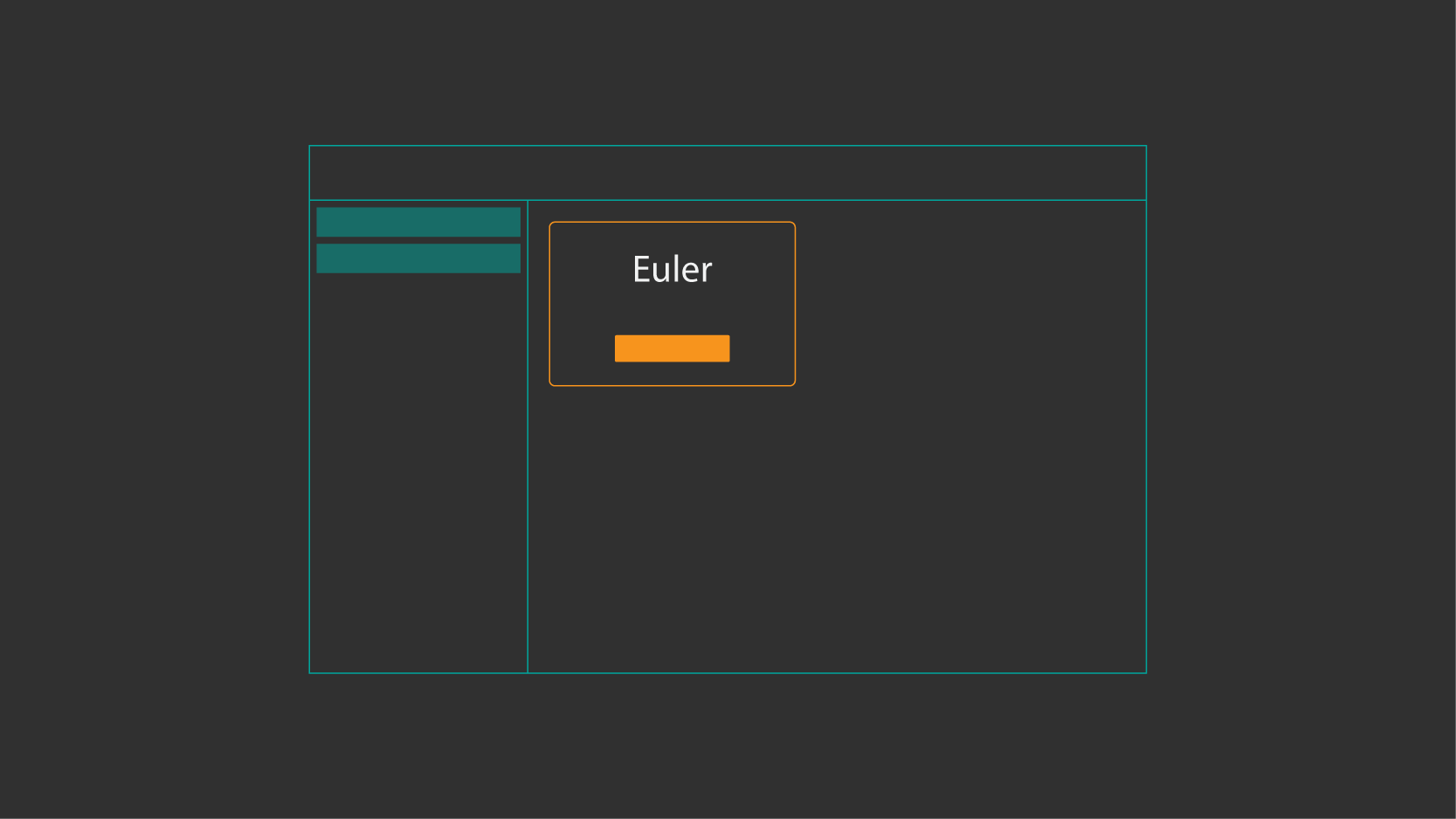 Euler デバイスの設定を開く